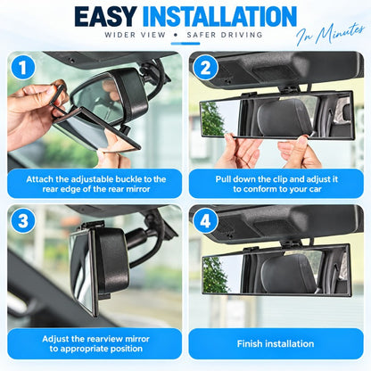 Wide Angle Car Rear View Mirror